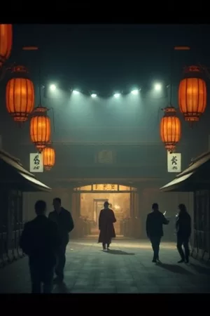 十七号站台封面：深夜站牌特写与一列远去的车灯