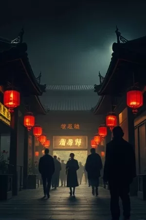 蝉鸣与花落封面：夏日午后空荡的教室与窗外树影