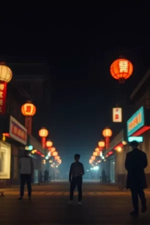 三月末的约定封面：雨棚下并肩撑伞的两个人